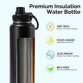 Gourde FitMagna - Inox 304 (Noire) 5